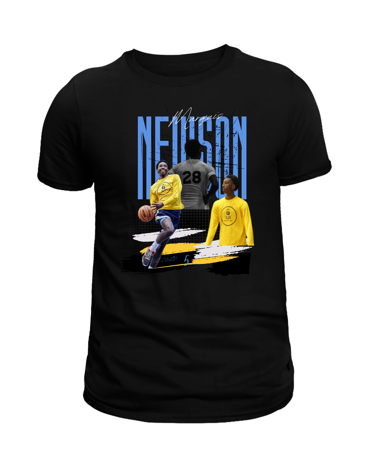 T-Shirt with signature and picture