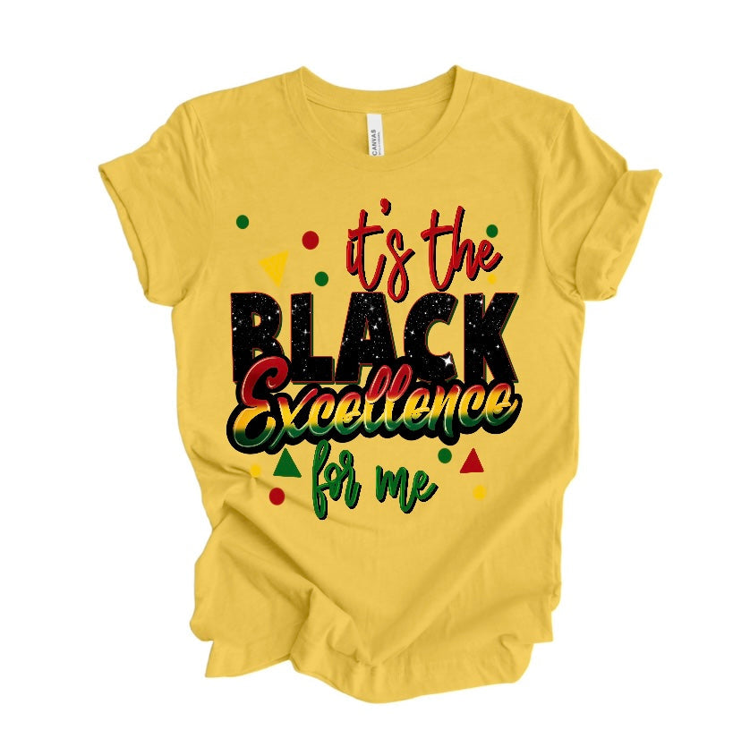 It's The Black Excellence For Me