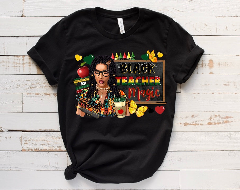 Black Teacher Magic Braids