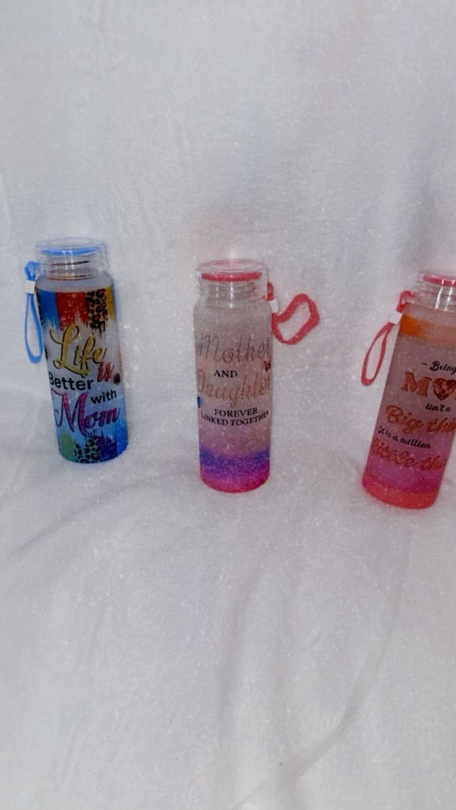 Custom Frosted Water Bottle