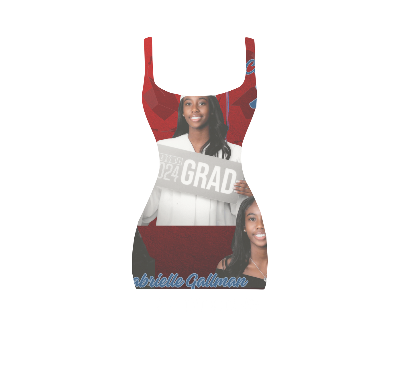 Graduation All Over Dress